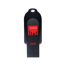 Deals, Discounts & Offers on  - Strontium 8GB Pollex USB 2.0 Pen Drive- Black/Red