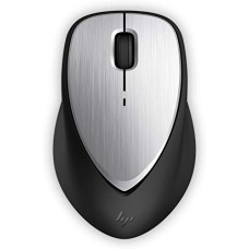 Deals, Discounts & Offers on  - HP Envy 500 Wireless Rechargeable Mouse with Adjustable 800/1200/1600 DPI Settings and Micro USB Laser Sensor, Long Battery Life Last Upto 11 Weeks , Aluminum Finish (Grey)