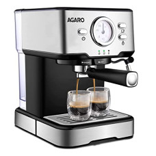 Deals, Discounts & Offers on  - [For HDFC Card] AGARO Imperial Espresso Coffee Maker, Coffee Machine, 15 Bars, Frother Wand