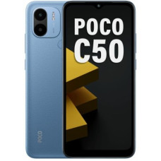 Deals, Discounts & Offers on Mobiles - [For DBS Bank Credit Card] POCO C50 (Royal Blue, 32 GB)(2 GB RAM)
