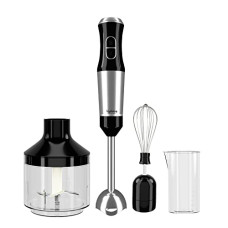 Deals, Discounts & Offers on  - Lifelong LLHBZ05 Infinia Plus 400W Hand Blender Machine with Whisker, Chopping Attachment & Multipurpose Jar|Stainless Steel Blade & Detachable Shaft|Soups, Smoothies, Sauces (1 Year Warranty, Silver)