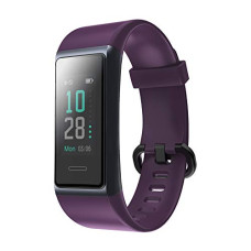 Deals, Discounts & Offers on Electronics - Play PLAYFIT 21 Smart Band, Button Touch, Colour Display (Purple)