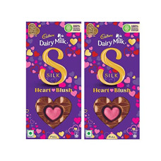 Deals, Discounts & Offers on  - Cadbury Dairy Milk Silk Chocolate Bar, 250g (Pack of 2 x 250g)