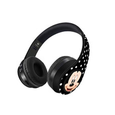 Deals, Discounts & Offers on Headphones - Macmerise Zoom Up Mickey On-Ear Bluetooth Headphone with Upto 10 Hours Playback, FM Radio, SD Card, Soft Padded Ear Cushions and Passive Noise Isolation | Decibel Wireless Headphone