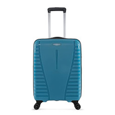 Deals, Discounts & Offers on  - Aristocrat Airpro 66cm Polypropylene Hardsided Medium Size 8 Wheels Blue Trolley Bag