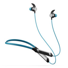 Deals, Discounts & Offers on Headphones - Boult Audio XCharge Wireless in Ear Bluetooth Earphones with ENC Mic, 28H Playtime, Type-C Fast Charging (15Min=15Hrs Playtime), Made in India, Biggest 14.2mm Bass Drivers Neckband (Teal Blue)