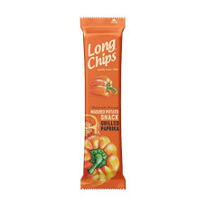 Deals, Discounts & Offers on  - Long Chips Grilled Paprika Mashed Potato Snack, 2.65 oz / 75 g