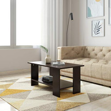 Deals, Discounts & Offers on Vegetables & Fruits - Amazon Brand - Solimo Prim Engineered Wood Coffee Table (Wenge)