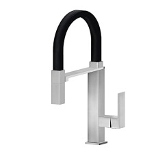 Deals, Discounts & Offers on  - Alton EDG14300 Brass, Single Lever Sink Mixer with Flexible Dual Flow Sprayer, Silver