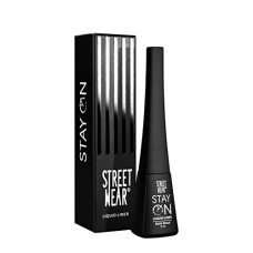 Deals, Discounts & Offers on Beauty Care - STREET WEAR STAY ON LIQUID LINER- BOLD BLACK (5ML) - 24 HR long wear, Shiny finish, smudgeproof, Rich pigment