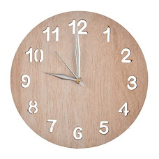 Deals, Discounts & Offers on  - Heart Home Simple Numerical Round Shaped Wooden 10