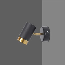 Deals, Discounts & Offers on  - FILLISKA LED Surface/Spot Light, Shockproof Alluminium Body & Antiglare Diffuser,Warmwhite (Black Gold, 3 Watt BlackGold)