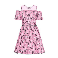 Deals, Discounts & Offers on  - Naughty Ninos Girl's Rayon Pleated Knee-Length Dress