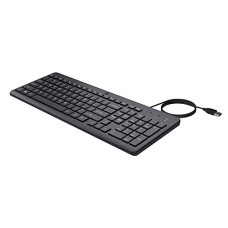 Deals, Discounts & Offers on  - (Renewed) HP 150 Wired Keyboard, Quick, Comfy and Ergonomically Design, 12Fn Shortcut Keys, Plug and Play USB Connection and LED Indicator(664R5AA)