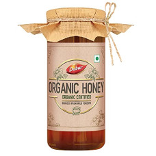 Deals, Discounts & Offers on  - Dabur Organic Honey 500g|100% Pure| Raw| Unfiltered|Unprocessed|NPOP Certified Honey with No Added Sugar