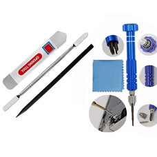 Deals, Discounts & Offers on Mobile Accessories - Diy Crafts India 302707174108 5 in 1 Spudger Repair Toolkit Double Sided Metal Spudger, Flat Spudger & Non-conductive Pryer, Multicolor, 3 Piece