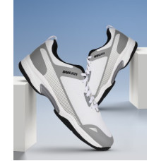 Deals, Discounts & Offers on Men - DUCATISeries 26 Basketball Shoes For Men(White)