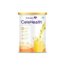 Deals, Discounts & Offers on  - Dr. Reddys Celehealth Nutritional Drink, Saffron and Cardamon Flavour, 400g, Protein Supplement