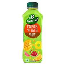 Deals, Discounts & Offers on  - B Natural Fruits N Bits Mixed Fruit, Infused with Real Fruit Bits, 300ml, 100% Indian Fruit, 0% Concentrate, Goodness of Fiber, No Added Preservatives