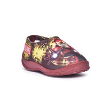 Deals, Discounts & Offers on  - Marvel Avengers Kids Boys Brown/Red Lycra Shoes by Toothless