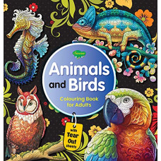 Deals, Discounts & Offers on Books & Media - Animals and brids colouring book