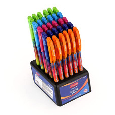 Deals, Discounts & Offers on Stationery - Reynolds RACER GEL SPORTY 30 CT BLUE - DISPENSERI Lightweight Gel Pen With Comfortable Grip
