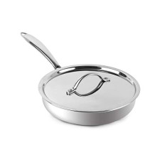 Deals, Discounts & Offers on Cookware - Cello Armour Induction Base Tri-Ply Fry Pan with Stainless Steel Lid, 24cm