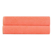 Deals, Discounts & Offers on Home Improvement - Bathla Spic & Span Multi Purpose Micro Fiber Cleaning Cloth - 380 GSM: 30cmx30cm (Pack of 2 - Peach)