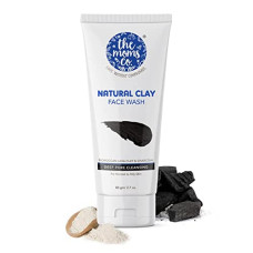 Deals, Discounts & Offers on Beauty Care - The Moms Co. Natural Clay Face Wash with Moroccan Lava Clay & Activated Charcoal l Purifies,Detoxes &Glowing l Normal to Oily Skin -80 ml