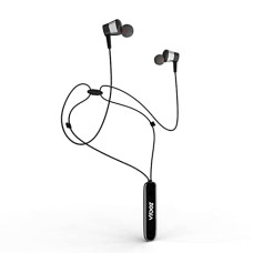 Deals, Discounts & Offers on Headphones - Vibez by Lifelong Wireless Earphones with Necklace Design| Wireless in Ear Earphones with Upto 10 Hours Playback IPX4, Bluetooth V5.1 with Extra Bass|Dual Pairing with Mic (VBNE01 Sass ,1 Year Warranty, Black)