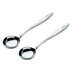 Deals, Discounts & Offers on  - SignoraWare Stainless Steel(Food Grade) Heavy Gauge(1.1 MM) Classic Ladle/Karchi/Milk Ladle/Soup Ladle No.4