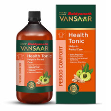 Deals, Discounts & Offers on  - Baidyanath Vansaar Health Tonic for Her - 1L| Specially crafted Ayurvedic formula for PMS Relief| Relieves period cramp| Long lasting solution