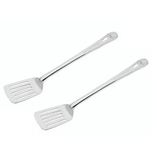 Deals, Discounts & Offers on  - SignoraWare Kitchen Tools Stainless Steel(Food Grade) Heavy Gauge(1.2 MM) Elite Slotted Turner/Spatula/Cooking Turner No.5