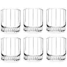Deals, Discounts & Offers on  - Pasabahce Leia Whisky/Juice Glass Tumbler 265 ml 6 Pcs Set, Transparent (1109505)