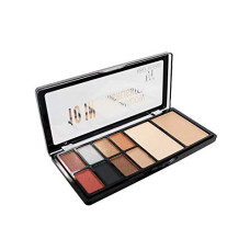 Deals, Discounts & Offers on Beauty Care - Half N Half 10 in 1 Eyeshadow highlighter MK-18-02, Palette