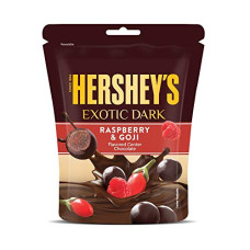 Deals, Discounts & Offers on  - Hershey's Exotic Dark Chocolate Raspberry & Goji 100g (Pack of 2)