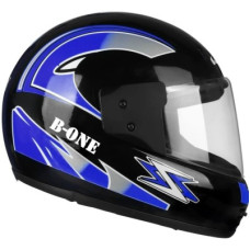 Deals, Discounts & Offers on  - TIGER ONE FULL FACE HELMET [ SIZE : M ]Motorbike helmet, 6jali, ISI : Approved.. Motorbike Helmet(Black, Blue)