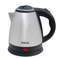 Deals, Discounts & Offers on  - INALSA Electric Kettle 1.5 Liter with Stainless Steel Body - Kwik|Auto Shut Off & Boil Dry Protection Safety Features| Cordless Base & Cord Winder|Hot Water Kettle |Water Heater Jug