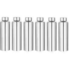 Deals, Discounts & Offers on  - Plus Shine Water 6000 ml Bottle(Pack of 6, Silver, Steel)