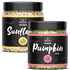 Deals, Discounts & Offers on  - Organic Box Raw Pumpkin Seeds - 250g and Sunflower Seeds - 250g