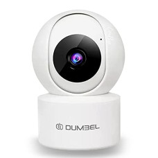 Deals, Discounts & Offers on  - Dumbel CareCam 360 Smart Pan Tilt Home Office WiFi Wireless Indoor Security 360 2Mp Camera | Night Vision | Up to 128 Gb Microsd Card Slot | Motion Detection