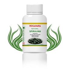 Deals, Discounts & Offers on  - Rogahara Spirulina Tablets | Green Food For Good Health Weight Management And Immunity Booster | Rich Superfood With Multivitamin 60 Tablets