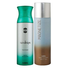 Deals, Discounts & Offers on Beauty Care - Ajmal Raindrops Femme for Women and Magnetize