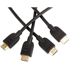 Deals, Discounts & Offers on  - AmazonBasics 3-Feet High-Speed HDMI 2.0 Cable, Pack of 3 (Black)
