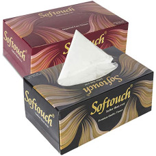 Deals, Discounts & Offers on  - Softouch 2 Ply Face tissue paper 200 pulls 400 sheets Each Box- Set of 2 (Multicolor)
