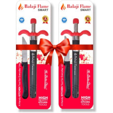 Deals, Discounts & Offers on  - Balaji flame Smart Combo Steel Gas Lighter(Black, Red, Pack of 2)