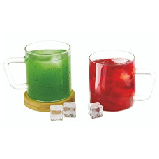 Deals, Discounts & Offers on  - SgnoraWare Vintage Borosilicate Drinking Glass, 300ml Each, Set of 2, Clear
