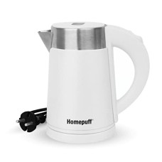 Deals, Discounts & Offers on  - Home Puff 700ml Fast Boiling Electric Kettle, Stainless Steel Body, Auto-Cut with OverHeat & Boil Dry Protection, Safety Lid Lock, Easy to Clean, Portable, 360 Swivel Base, 1000W, with Warranty,White