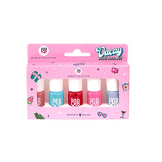 Deals, Discounts & Offers on Beauty Care - MyGlamm POPXO MINI NAIL KIT - VACAY-Bloody Mary, Perfect Peach, Beach Please, Pink - nic, Sea Ya -Paraben Free, Long Lasting Formula, valentine gift set, 5 in 1 Combo(Pack of 5) - 15ml