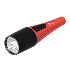 Deals, Discounts & Offers on  - SYSKA T052AA-01 Strong ABS Body LED Torch with Powerful Lumen (RED)